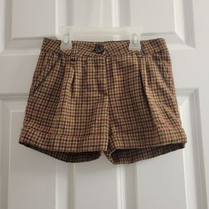 Zara Kids Tweed Shorts, size 4T